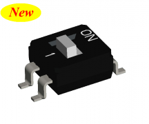 2PST IC Type DIP Switch: DI2F Series