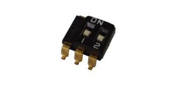 SPDT Multi-pole slide switch (Two Common): SMD Lead