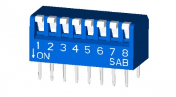 SPST Piano Type DIP Switch