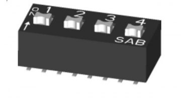 2PST Box Slide Type: SMD Lead