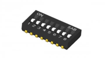 Half Pitch DIP Switch: 1.27mm J Lead